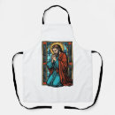 Search for funny christian quote aprons King