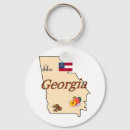Search for state of georgia key rings Usa