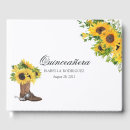 Search for western guest books Sunflowers