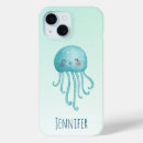 Search for blue jellyfish iphone cases Underwater