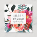 Search for bespoke business cards Floral