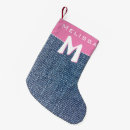 Search for pink and blue christmas stockings Girl