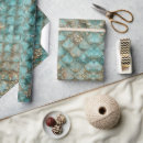Search for mermaid scales wrapping paper Iridescent