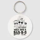 Search for cow and chicken key rings Grill