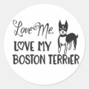 Search for boston stickers Boston terrier lover