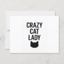 Search for crazy lady postcards Cat mum
