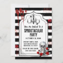 Search for scary spider invitations Skull