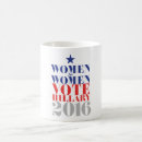 Search for vote for hillary mugs Clinton