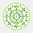 Search for think green stickers Global warming