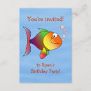 Search for fishie invitations For kids