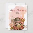 Search for cattle christmas cards Cute