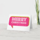 Search for colourful christmas cards Typography