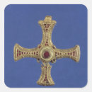 Search for celtic cross square stickers Gold