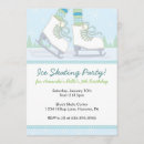 Search for ice skating seasonal invitations Party