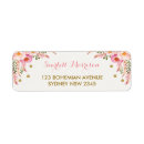 Search for 1st birthday return address labels Watercolor