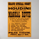 Search for vintage houdini posters Retro