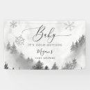 Search for winter wonderland banners Winter baby shower