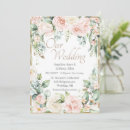 Search for romantic floral wedding invitations Gold