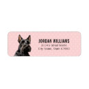 Search for scottish terrier return address labels Puppy