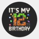 Search for 12 years old stickers Pixel