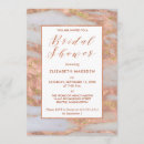 Search for rose gold marble invitations Formal