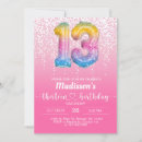 Search for hot pink 13 invitations For kids