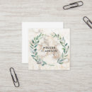 Search for leaves pattern business cards Professional