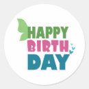 Search for happy birthday butterfly stickers Green