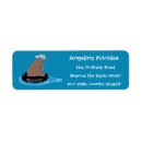Search for cartoon bear return address labels Funny