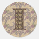 Search for letter i stickers Floral