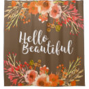 Search for hello beautiful shower curtains Watercolor