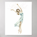 Search for watercolor ballet posters Dance