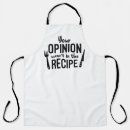 Search for your opinion aprons Sarcasm