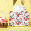 Search for flamingo christmas wrapping paper Watercolor