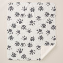 Search for footprints blankets Dog