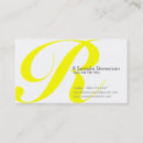 Search for alphabet business cards Modern