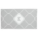 Search for gray and white pillowcases Monogrammed
