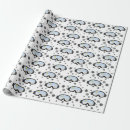 Search for skiing wrapping paper Illustration