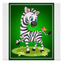 Search for cartoon zebra posters Wildlife