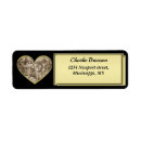 Search for womans return address labels Flowers