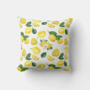 Search for lemon slice cushions Watercolor