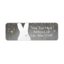 Search for confetti wedding return address labels Modern