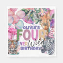 Search for four animals Jungle birthday