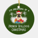 Search for frenchie christmas tree decorations Xmas
