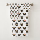 Search for pug bath towels Dog