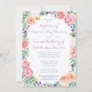 Search for traditional christening invitations Pink