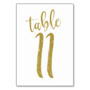Search for 11 table cards Gold