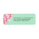 Search for mint green wedding return address labels Simple