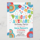 Search for nacho average party invitations Fiesta