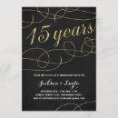 Search for 15th anniversary invitations 15 year anniversary